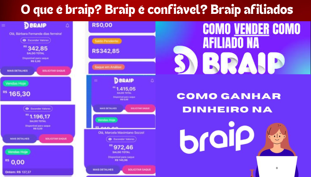 O Que Braip Braip Confi Vel Braip Afiliados